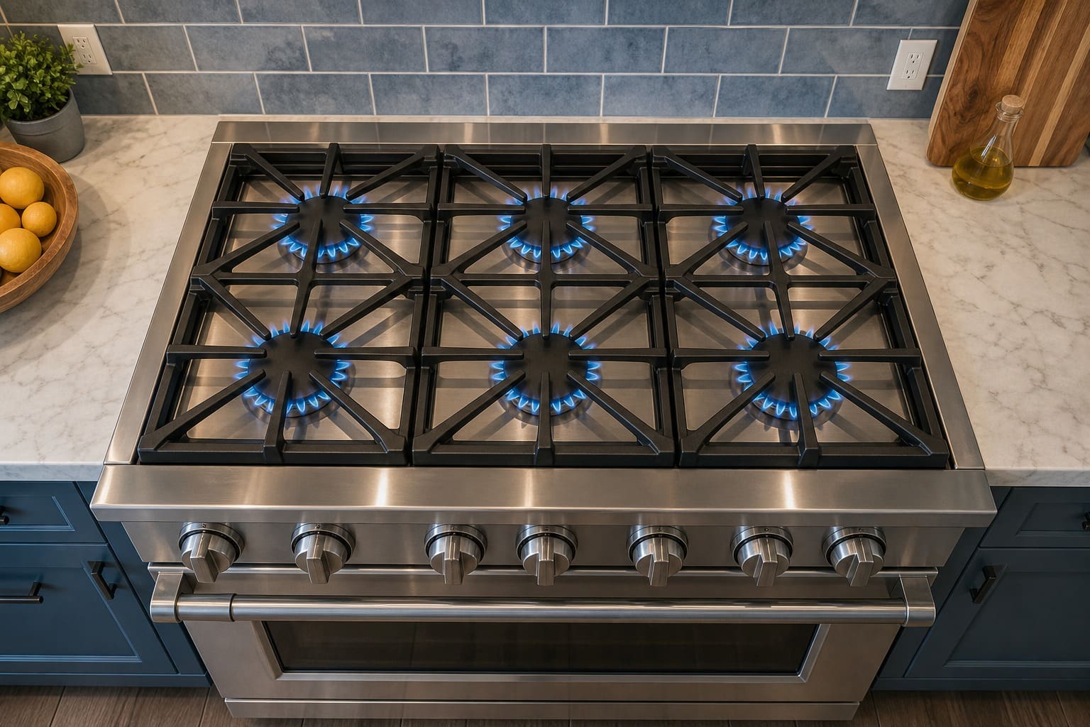 Thermador cooktop and range in a Union City kitchen serviced by an independent Tri-City repair team